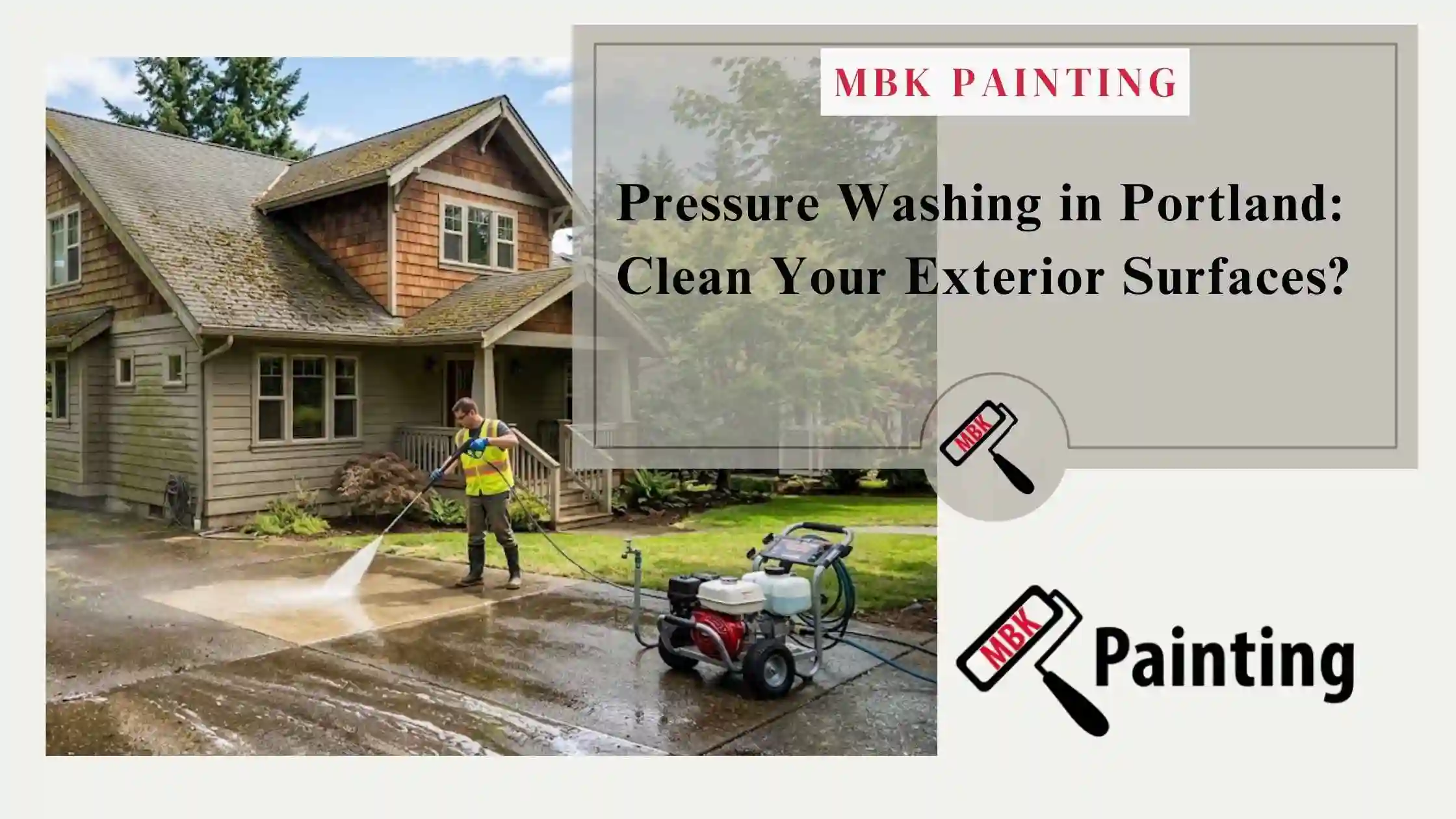 Pressure Washing in Portland How Often Should You Clean Your Exterior Surfaces